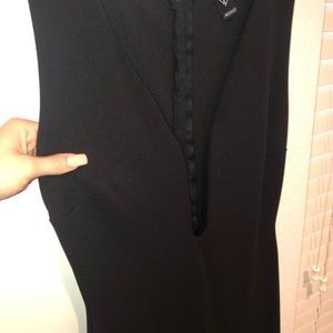 Long body, black dress- worn for prom once!